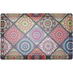 Boho Anti Fatigue Kitchen Mat Cushioned Waterproof Floor Rug Non Slip 20x32
